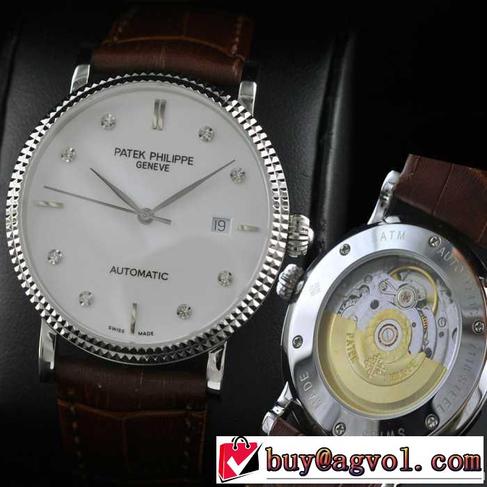 自動巻き スイスムーブメント  男性用腕時計 patek philippe philippe パテックフィリップ  メンズ腕時計